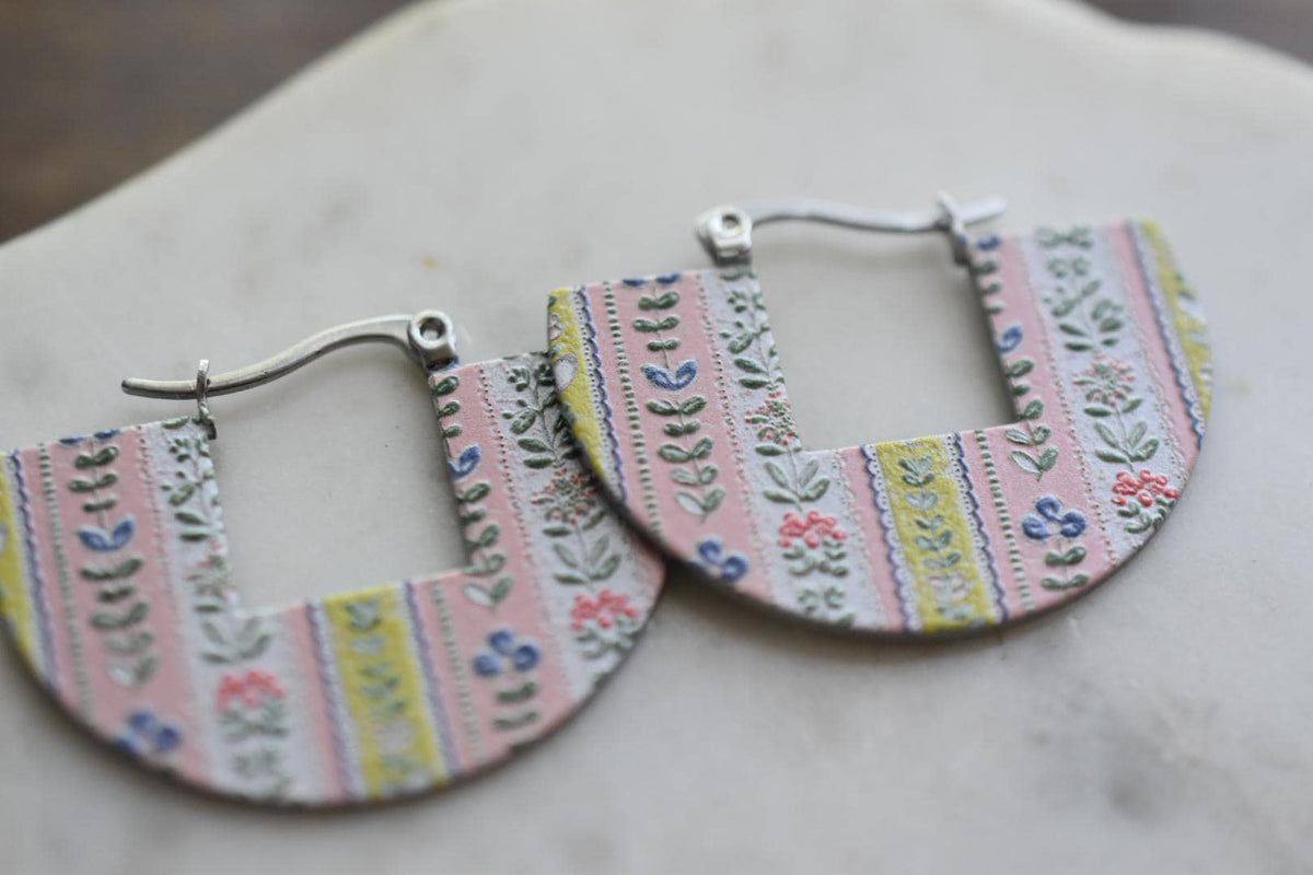 Cottagecore Ribbon Vintage Style Earrings Grandmillenial