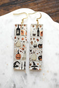 Witchy Potion Bottles Bar Earrings