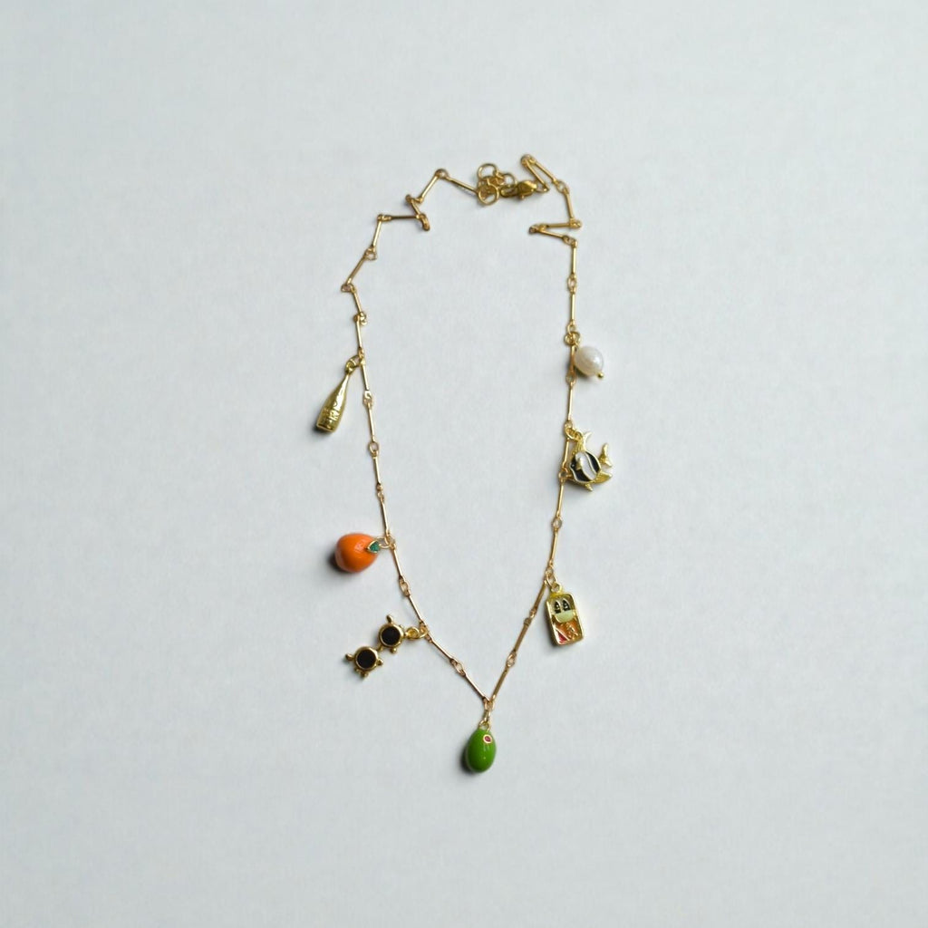 Italian Coast Charm Necklace