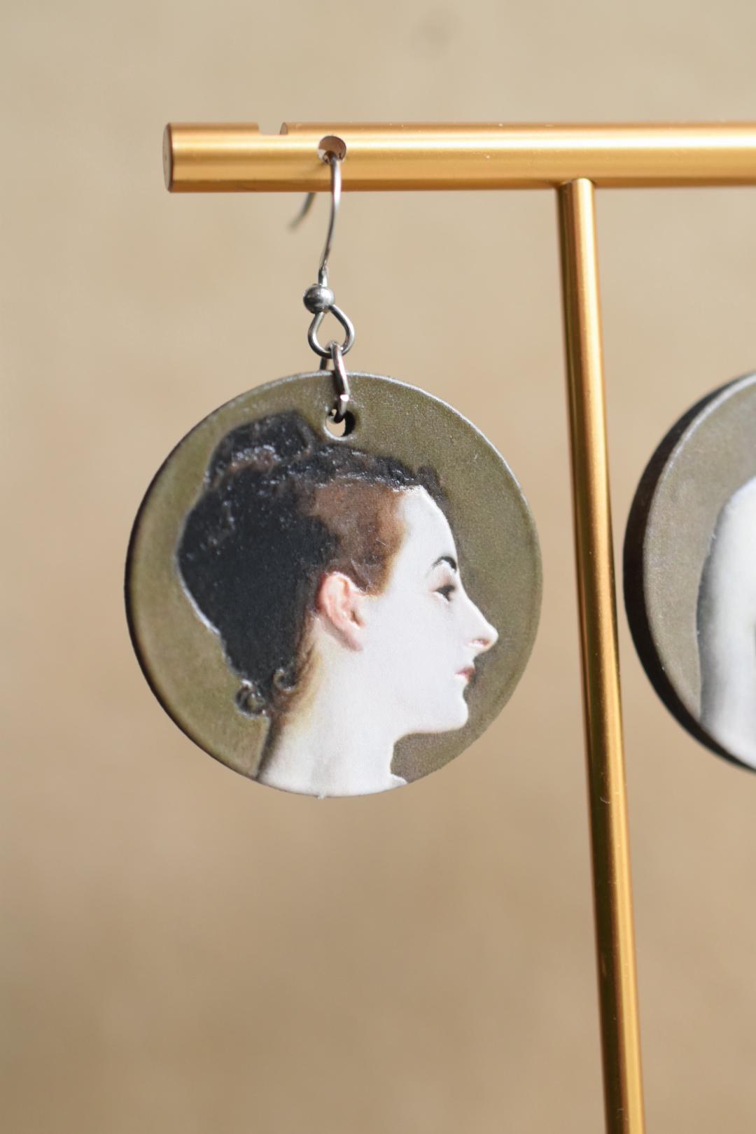 John Singer Sargent Madame X Earrings