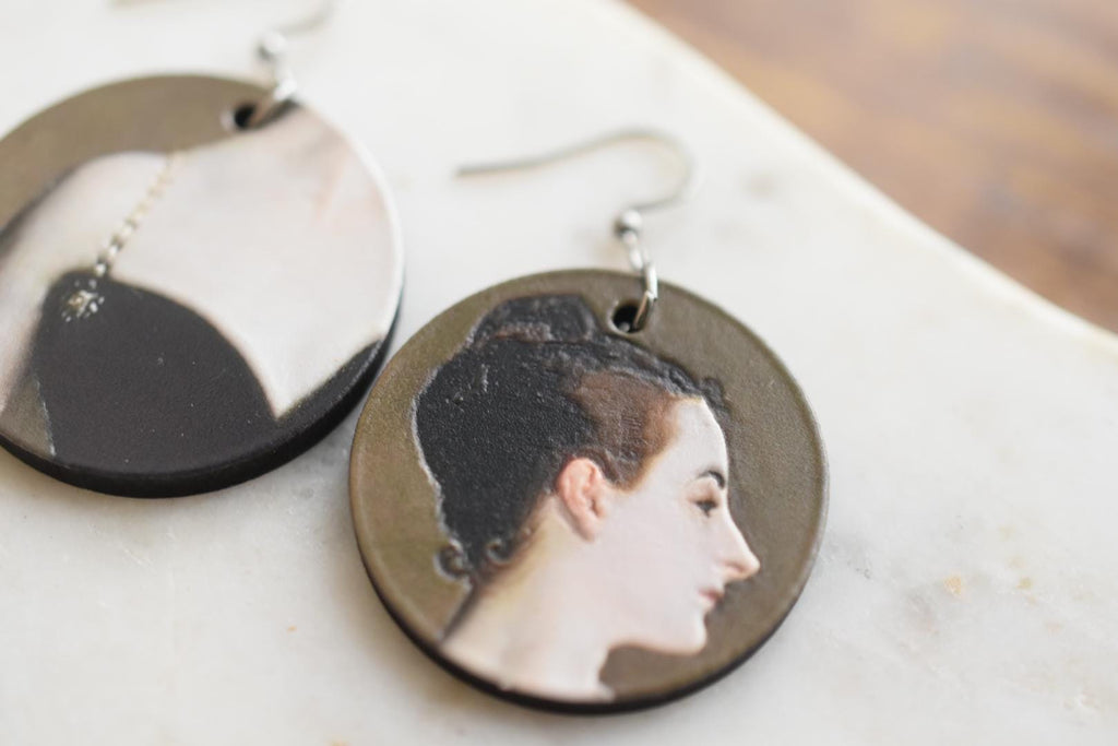 John Singer Sargent Madame X Earrings