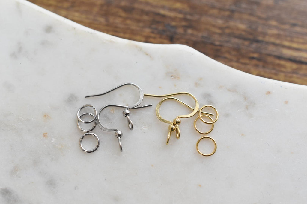 Van Gogh Skeleton Cigarette Earrings
