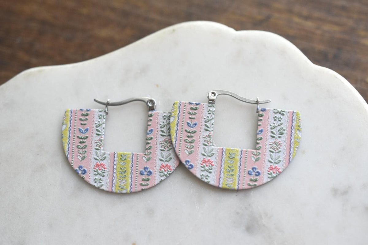 Cottagecore Ribbon Vintage Style Earrings Grandmillenial