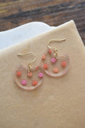 Cute Sun Boho Sunburst Earrings Acrylic